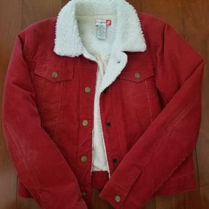 ❤ Red cozy/warm jacket ❤
